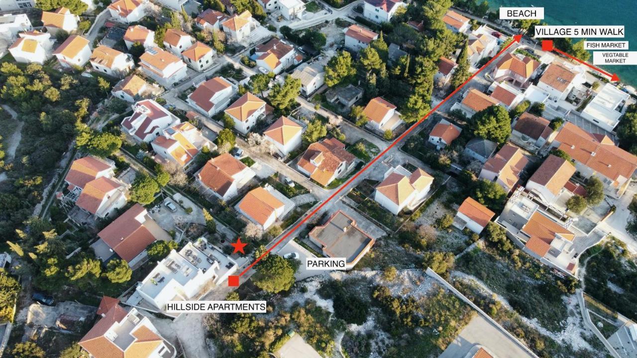The Grande - Huge Terrace - Amazing Sea Views - Tastefully Furnished - Access To Rooftop Terrace And Gym - Hillside Apartments Rogoznica Rogoznica  Εξωτερικό φωτογραφία